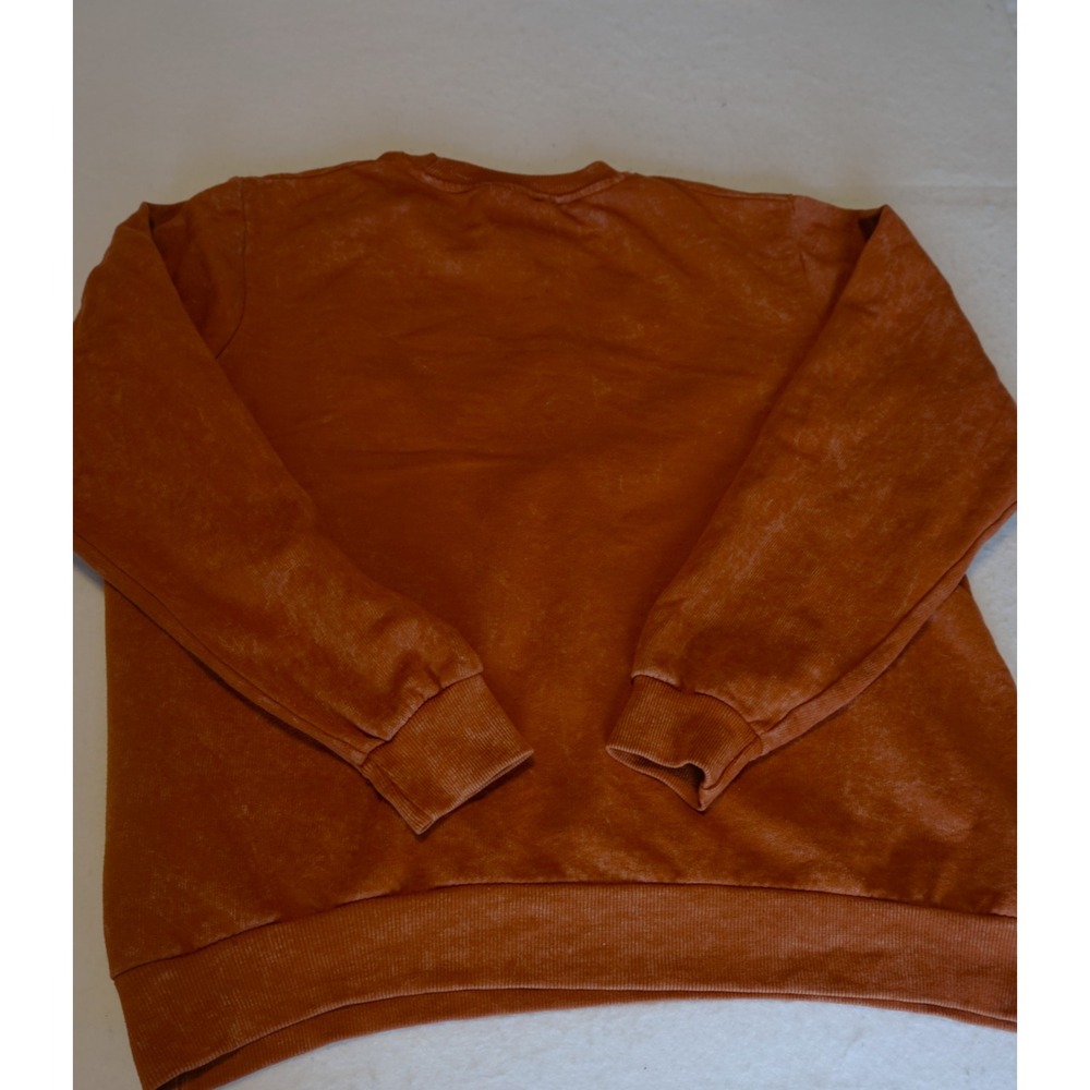 Yellowstone Dutton Ranch Sweatshirt Womens XL Rust Orange Mineral Wash Graphic - Picture 3 of 5